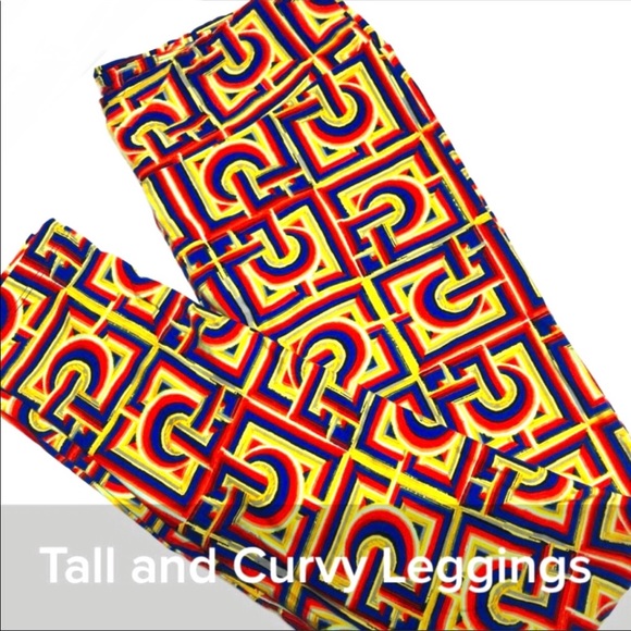 LULAROE RETRO 60s style LEGGINGS - Picture 1 of 2